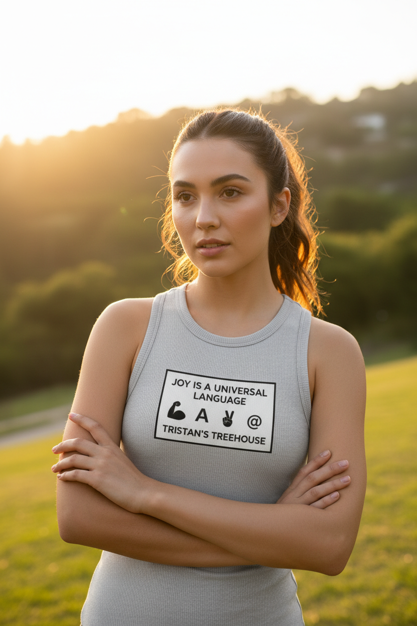 Joy is a Universal Language – Tank Top