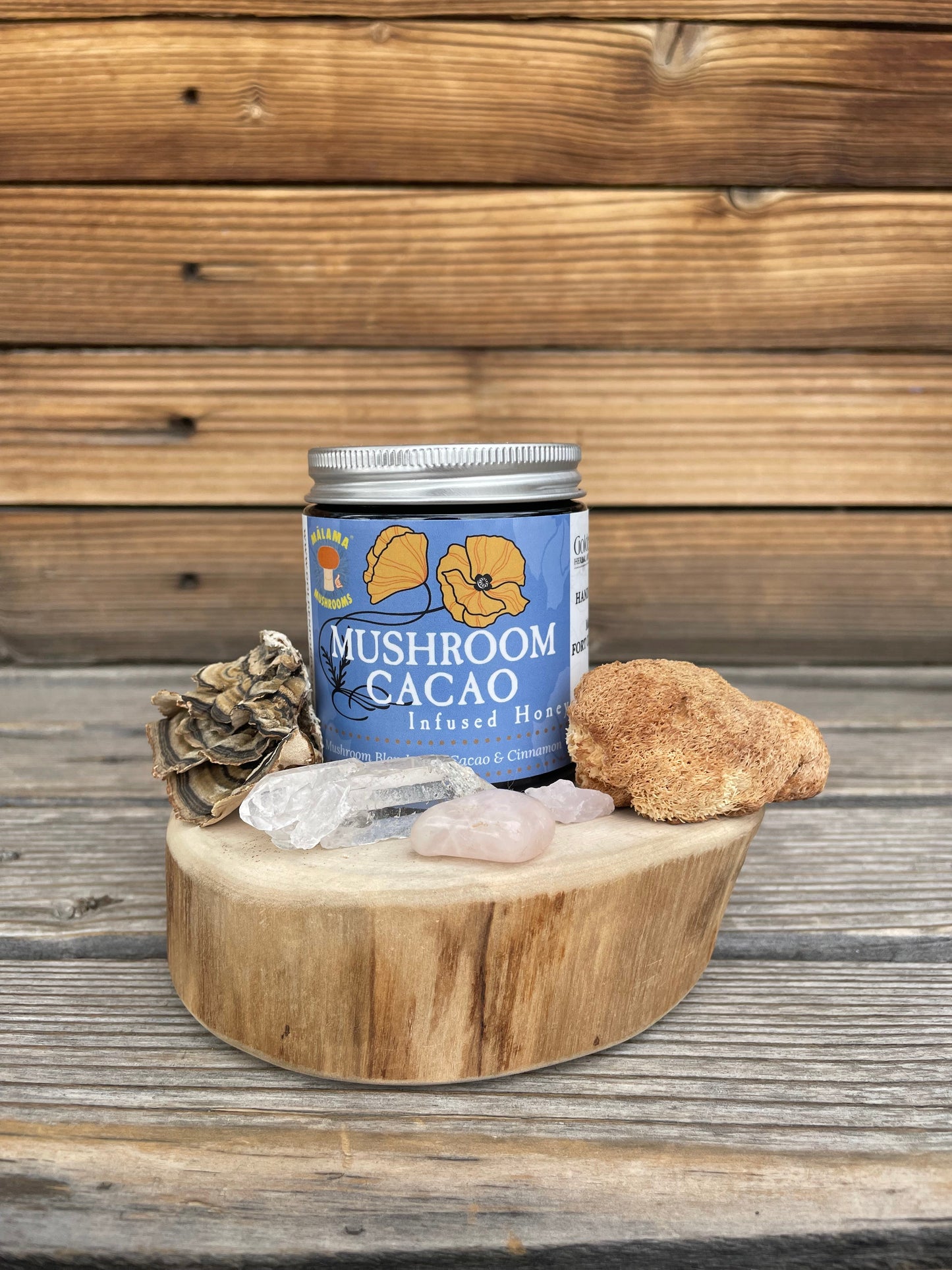 Mushroom Cacao Honey (Malama) 4 oz.