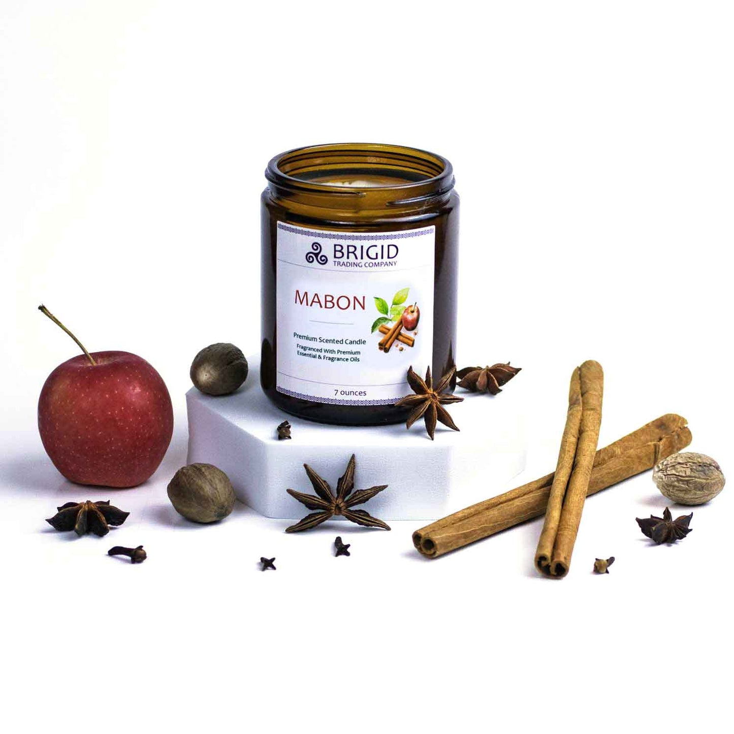 Mabon Soy Wax Candle – McIntosh, Granny Smith, Apple Pie & Harvest Spices