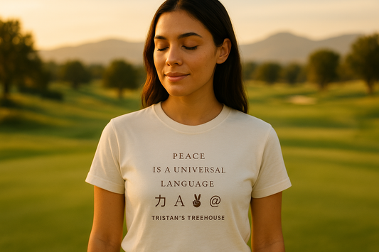 Peace is a Universal Language – T Shirt