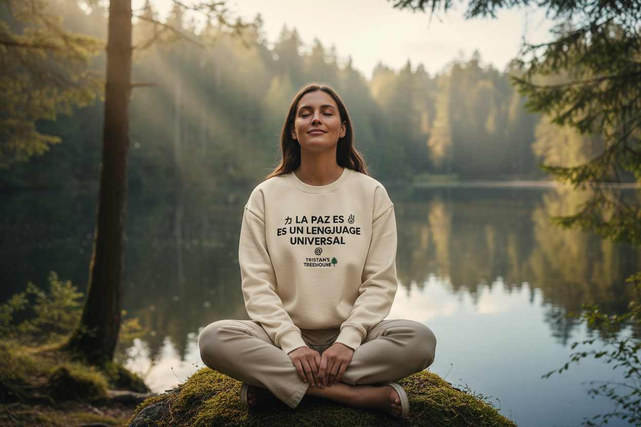 Peace is a Universal Language – Sweatshirt