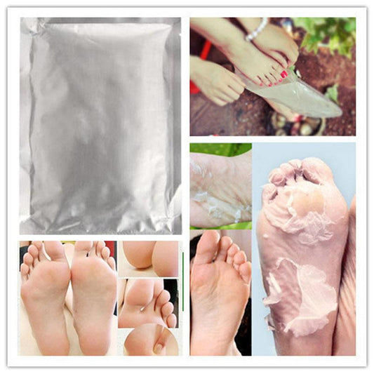 3packs=6pcs Baby Foot Peeling Renewal Foot Mask Remove Dead Skin