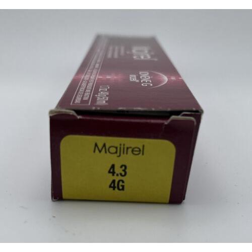 L'Oreal Professionnel Majirel Permanent Creme Color 4.3