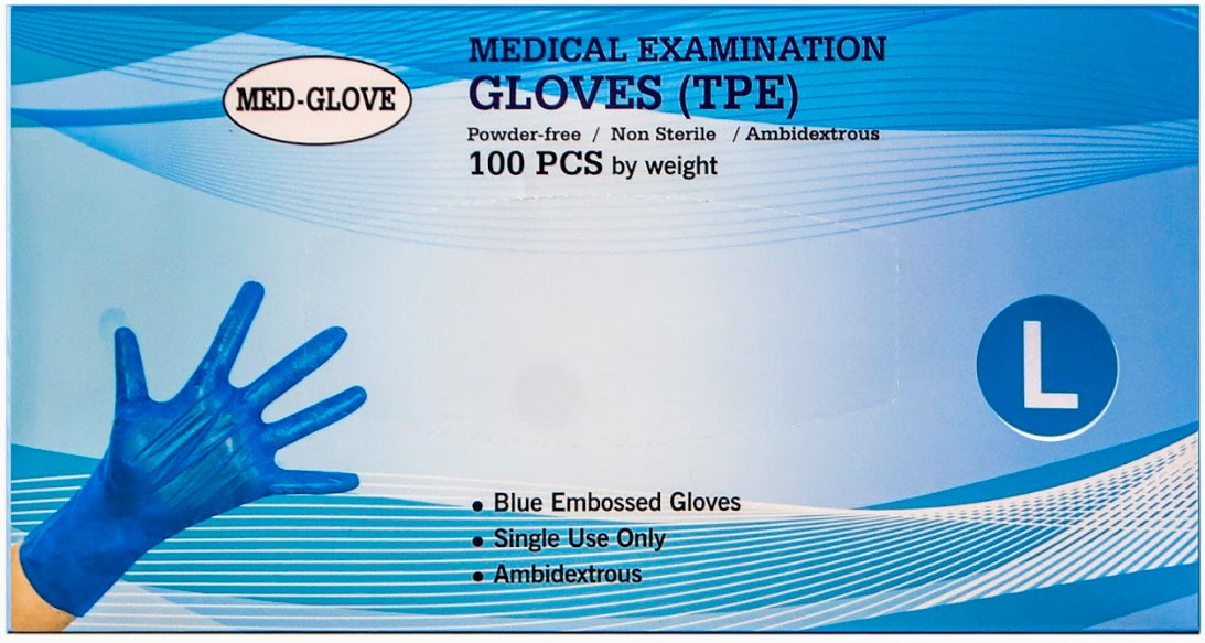 ThermoPlastic Elastomer Gloves - Plastic Gloves  (3000 Pcs/Case)