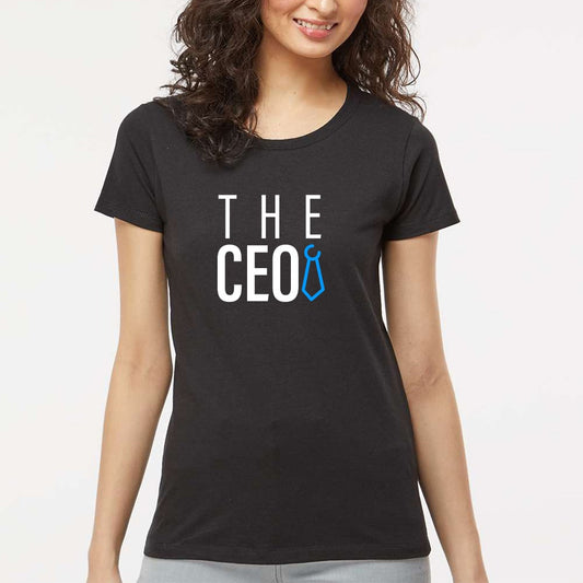 The CEO  Women's Short Sleeve T-shirt Regular Fit