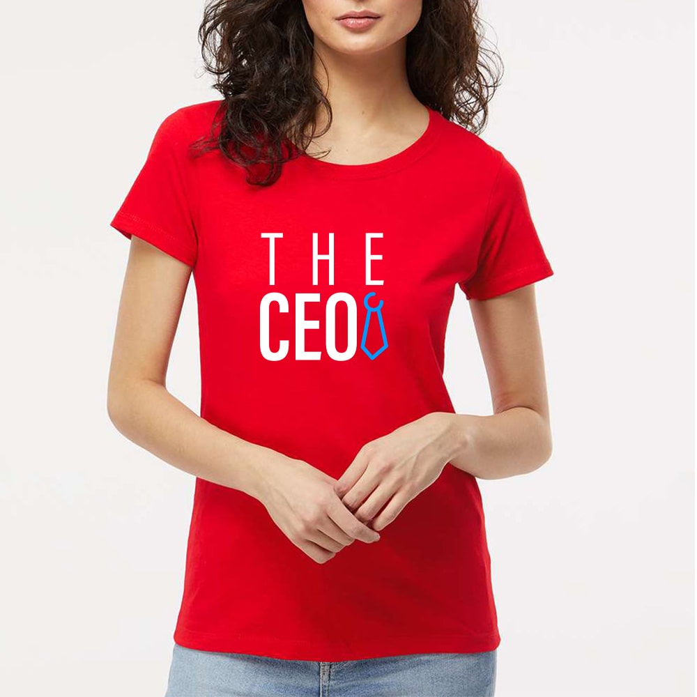 The CEO  Women's Short Sleeve T-shirt Regular Fit