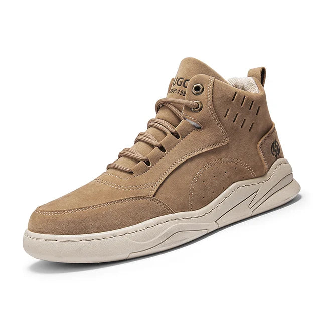 Tooling Boots Fashion Casual Sport Mans Shoe Students Four Seasons High Top Round Toe Wear-resistant Outdoor Desert Driving Boot