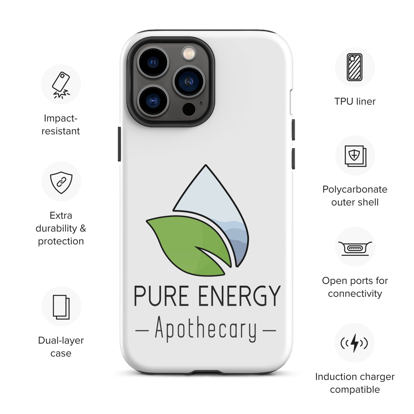 Pure Energy Apothecary Tough Case for iPhone®-10
