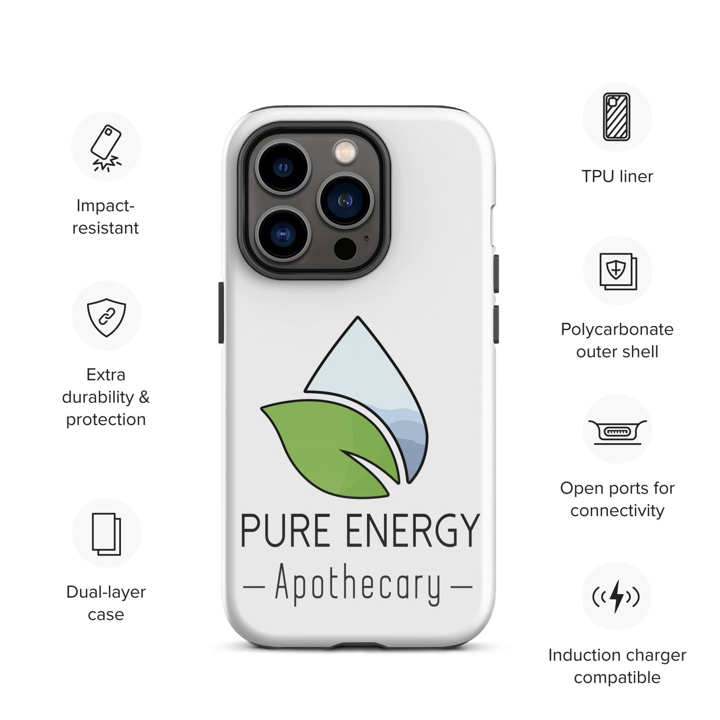 Pure Energy Apothecary Tough Case for iPhone®-13
